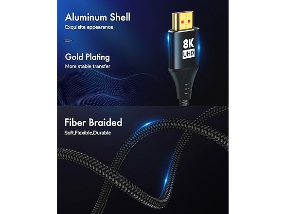 KELink 8K HDMI 2.1 Cable 30FT