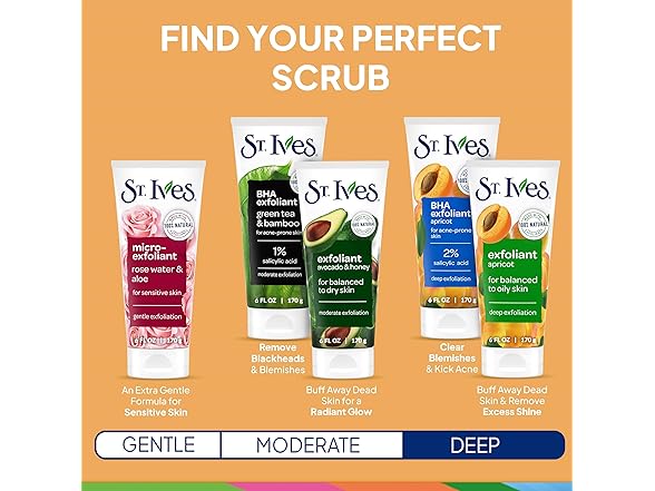St. Ives Apricot Face Scrub 6oz