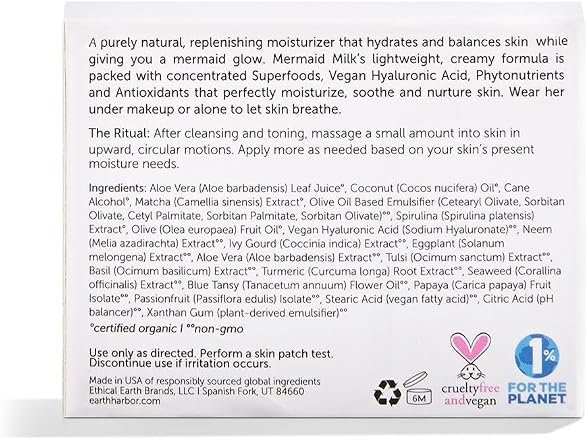 Earth Harbor Mermaid Milk Moisturizer