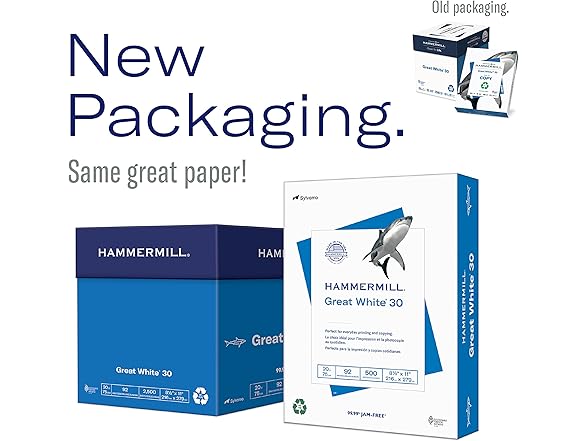 Hammermill Great White 30% Printer Paper