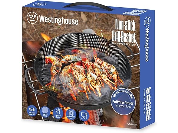Westinghouse Non-Stick Grill Basket