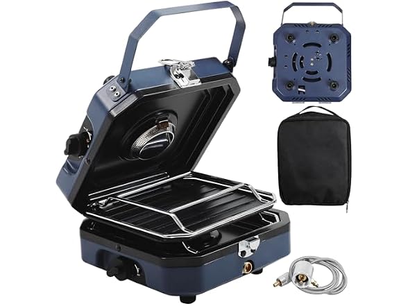 FAHKNS Propane Double Burner Camp Stove