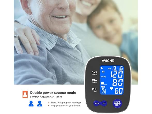 AVICHE Automatic Blood Pressure Monitor