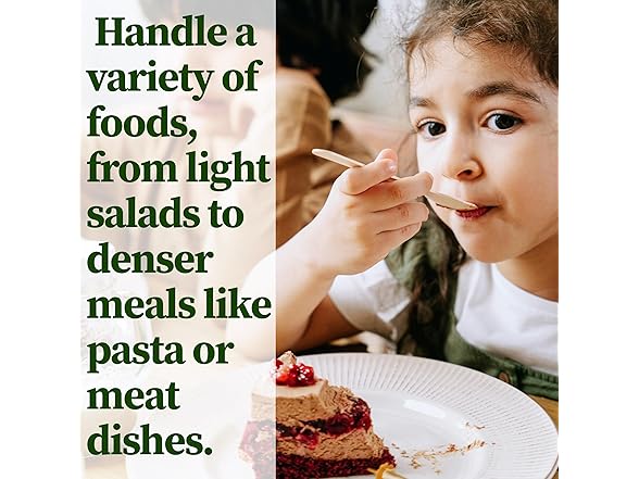 Perfect Stix Wooden Fork, May the Fork Be With You Print, 50 Count