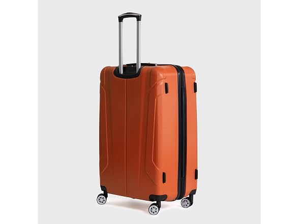 Derby Spinner Travel Upright Luggage, Mandarin, 28-Inch Checked