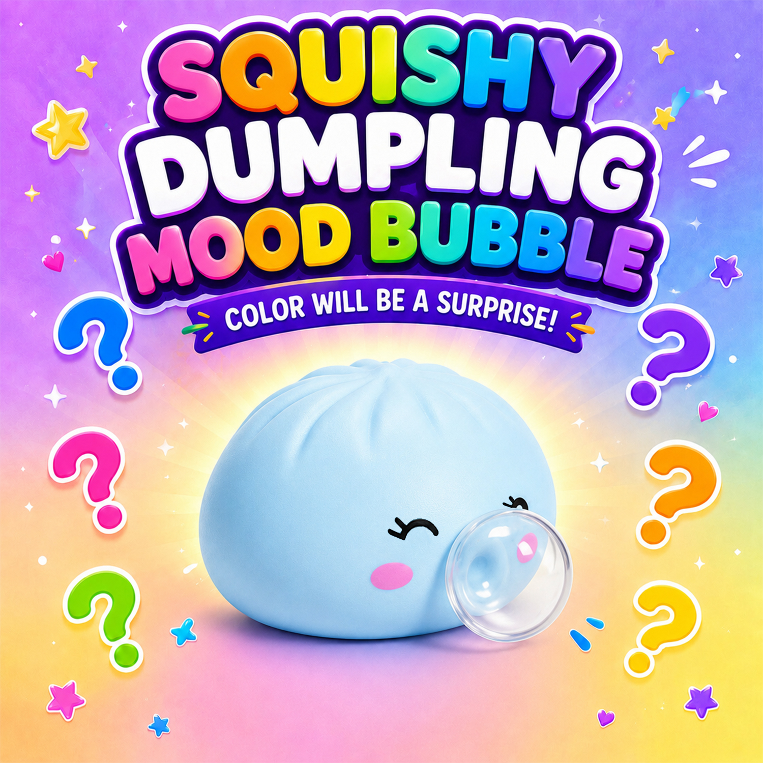 Twilight Squishy Sensory Toys Dum Mood Bubble - Gallery 12