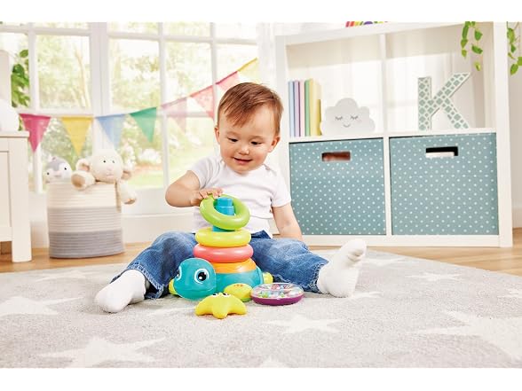 Kidoozie Bump Around Stacking Turtle