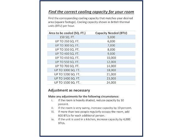 Midea 10,000 BTU ASHRAE (5,800 BTU SACC) AC