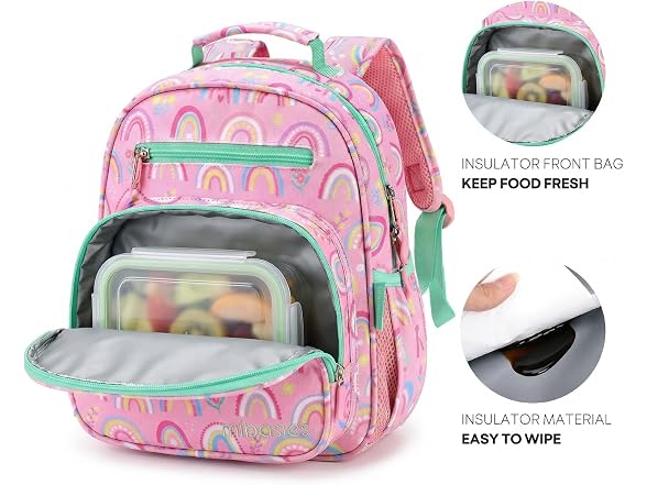 mibasies Girls Lightweight Backpack