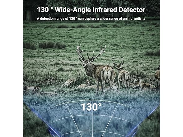 58MP Trail Camera with Night Vision