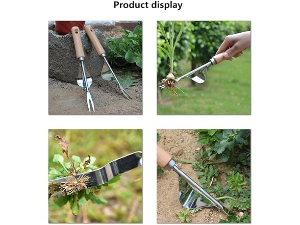 BERNIE ANSEL GAR-30 (2 Pack) Garden Weeder Hand Tool
