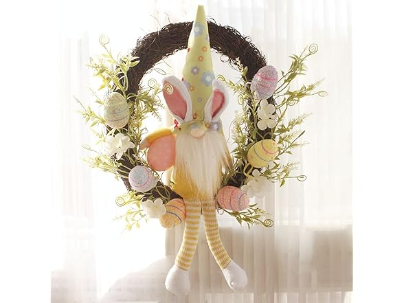WWYH Home Decor Flowers Rabbits Bunny