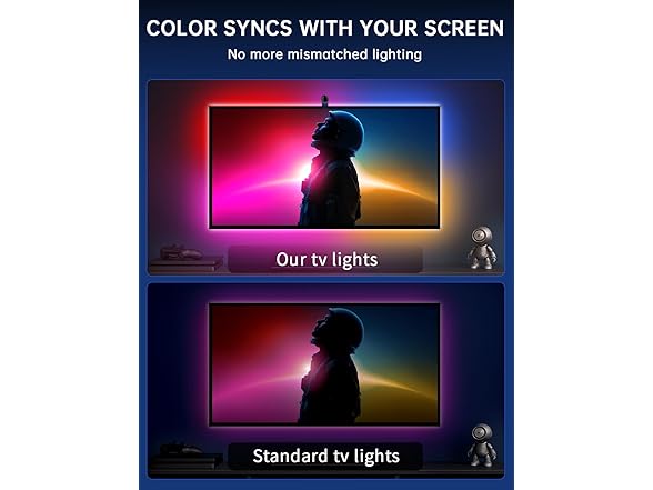 QTU TV Backlight Sync to Screen