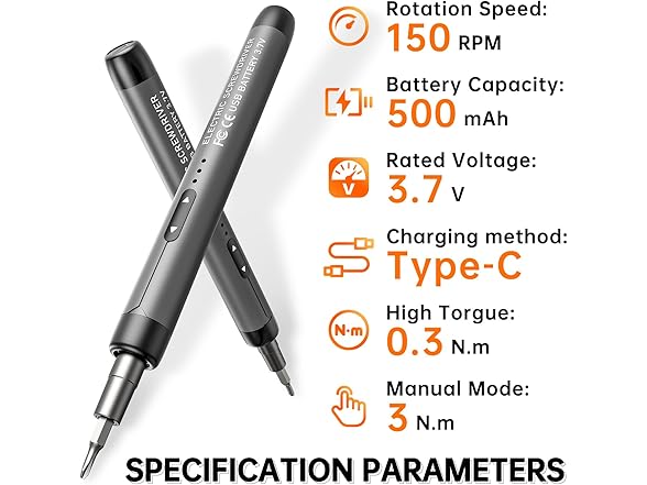 88-IN-1 Mini Electric Screwdriver Set - Gallery 7