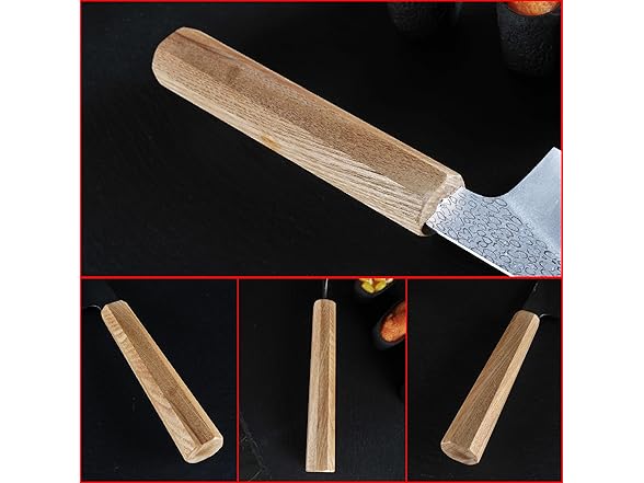 TAIE Kitchen 7in Japanese Santoku Knife