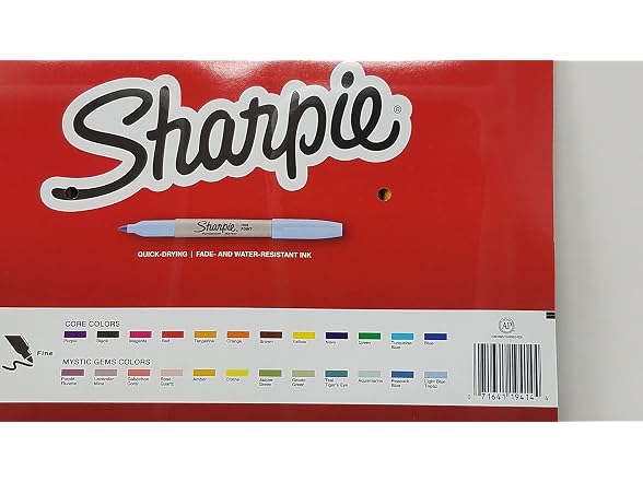 Sharpie Variety Featuring Mystic Gems and Cor