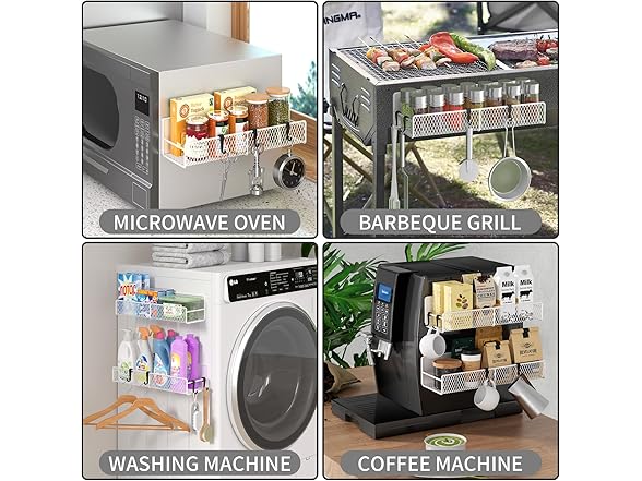 Magnetic Spice Rack for Refrigerator