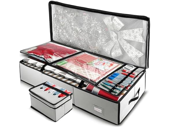 Hearth & Harbor Wrapping Paper Storage Container