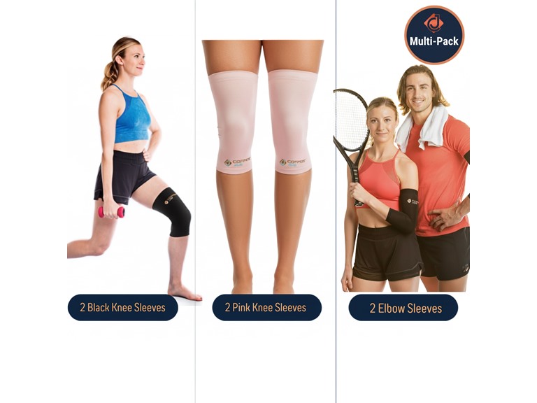 Copper Joe Knee & Elbow Compression Bundle