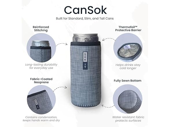 Sok It CanSok Sleeve for Beer & So