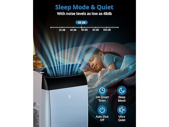 Sirmupea 12k BTU Portable Air Conditioner