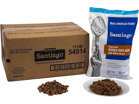 Santiago Vegetarian Refried Pinto Beans