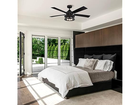 Parrot Uncle F6318110V 52" Ceiling Fan with Lights