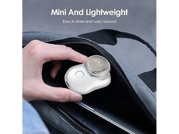 GYLCTOM Mini Shaver Portable -sliver