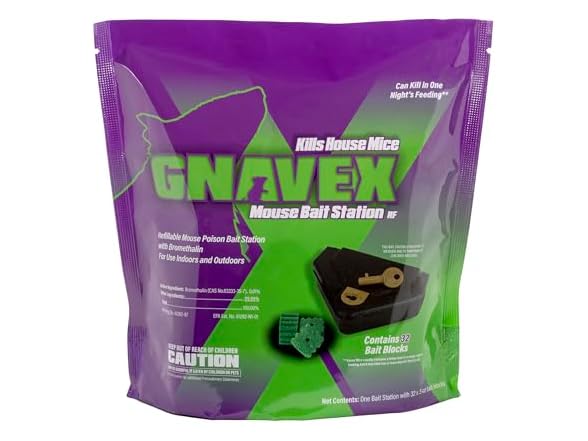 Neogen Gnavex Mouse Bait Station RF 32ct