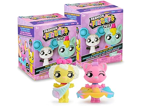 WowWee Fashion Fidgets Pet Fidget Dolls