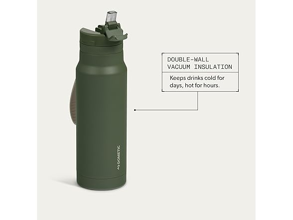 Dometic 34oz Insulated Sip Bottle Lichen