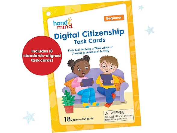 Digital Citizenship Beginner Task Cards
