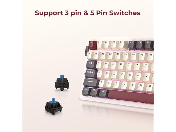 Rosewill Neon S75 Wireless Mechanical Gaming Keyboard