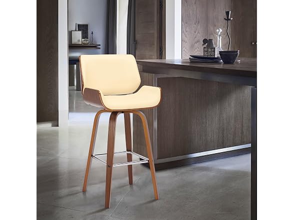 Armen Living Tyler 26" Counter Height Swivel Stool