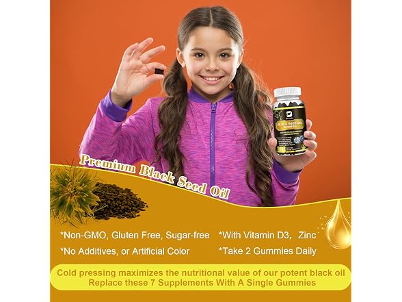 Black Seed Oil Gummies