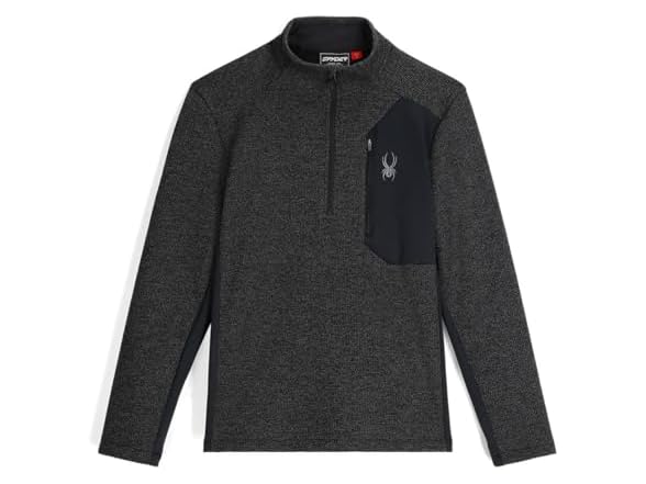 Spyder Mens (M & L) Bandit 1/2 Zip Jacket