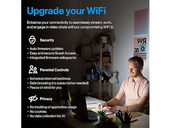 Linksys Multi-gig Micro Mesh WiFi 6 Router