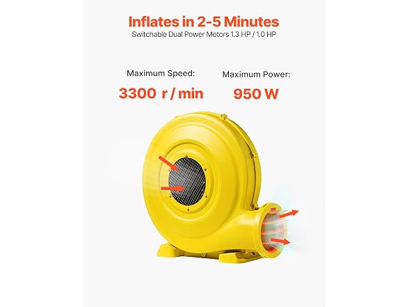 Inflatable Blower, Electric Air Blower