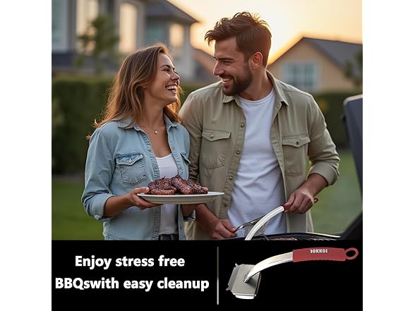 Grill Brush Bristle Free with Heads