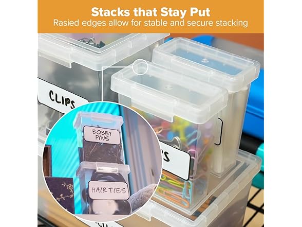 Bostitch Konnect Storage Containers with Lids