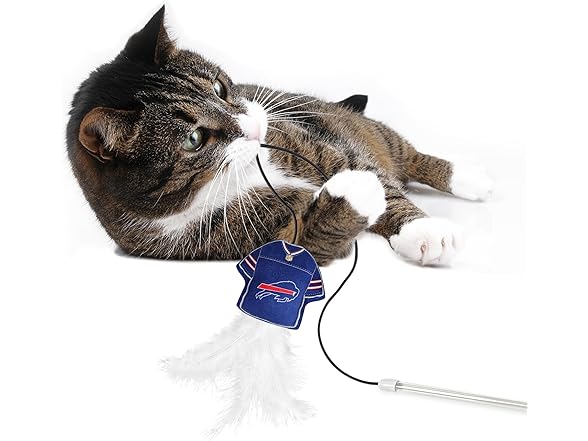 NFL Buffalo Bills Team Jersey Wand with CAT NIP