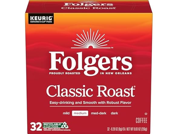 Folgers Classic K-Cups 32ct