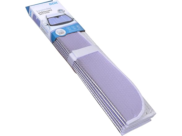 BDK Lavender Windshield Sun Shade 58x27