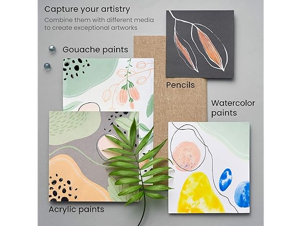 ARTEZA Acrylic Paint Markers, Set of 12 White