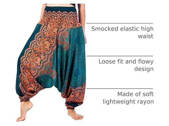 Lofbaz Women (M) Harem Pants Jumpsuit