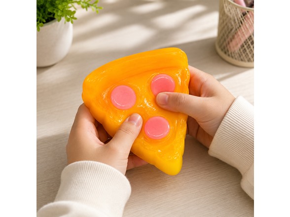 Twilight Squishy Sensory Toys Pizza - Gallery 3
