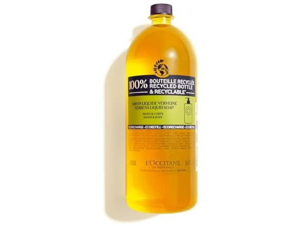 L'Occitane Eco-Refill Liquid Soap Verbena & Karité, 16.9 oz