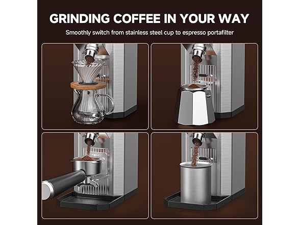 COFIBREWS Burr Coffee Bean Grinder