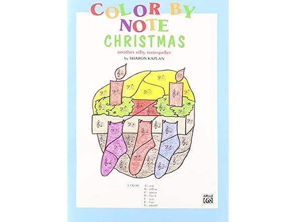 Color by Note Christmas-another nifty