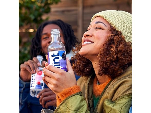1CT Hint Flavored Water, Blackberry, 16 Fl Oz